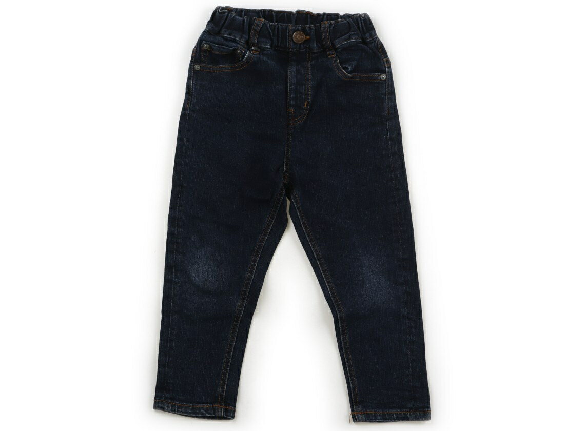 Long-Trousers, Trousers - オーシャンアンドグラウンド Ocean & Ground ジーンズ 110 男の子 ネイビー・刺しゅう 子供服 ベビー服 キッズ アウトレット ユーズド 【中古】キッズ・ベビー・マタニティ