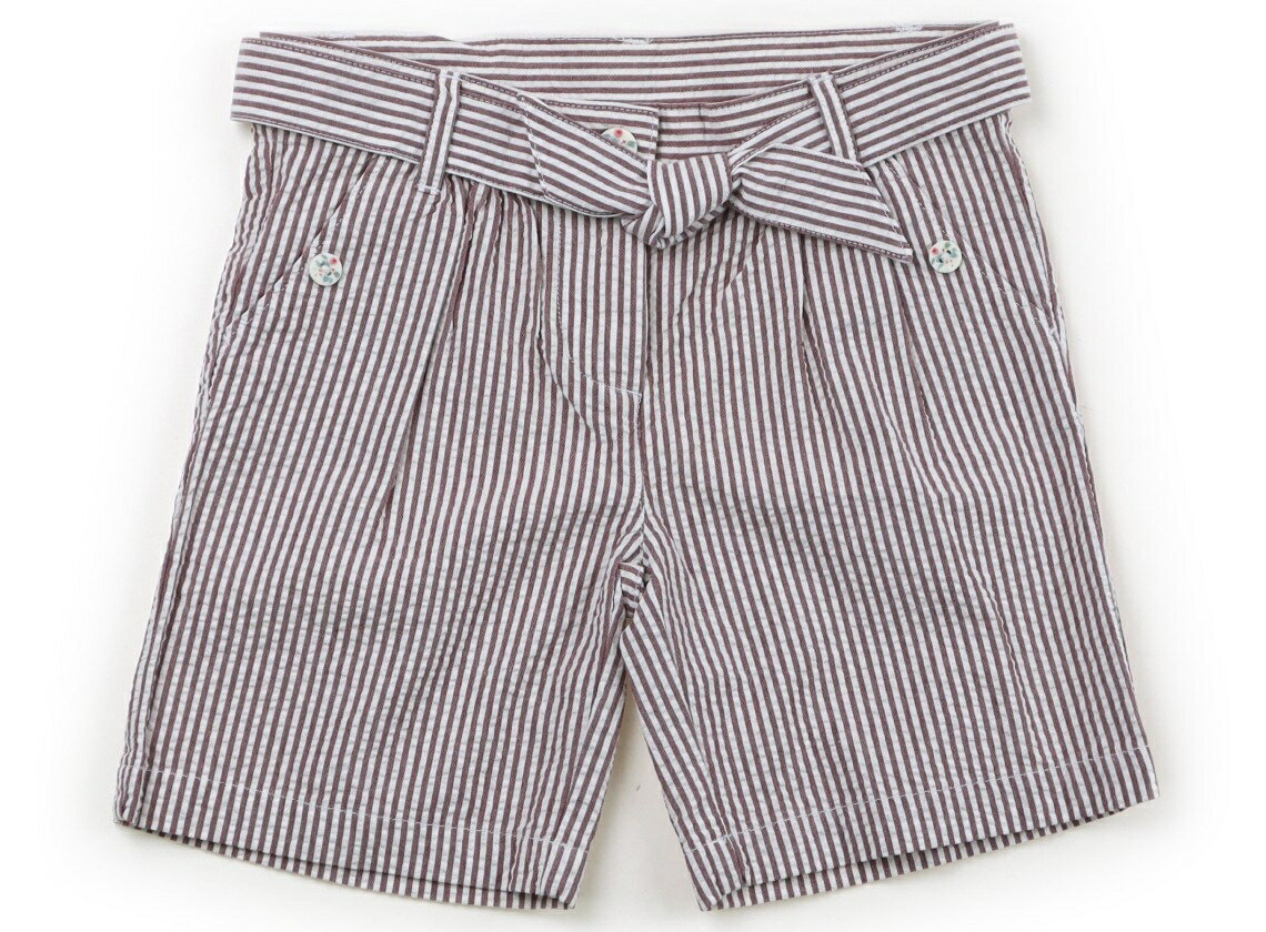 Rakuten - プチバトー PETIT BATEAU ショートパンツ 110 女の子 レッドブラウンストライプ 子供服 ベビー服 キッズ アウトレット ユーズド 【中古】キッズ・ベビー・マタニティ