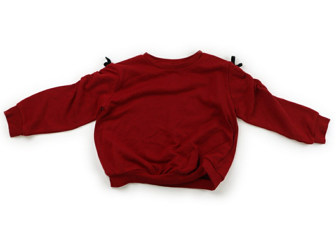 Rakuten - アプレレクール apres les cours トレーナー・プルオーバー 110 女の子 赤 子供服 ベビー服 キッズ アウトレット ユーズド 【中古】キッズ・ベビー・マタニティ