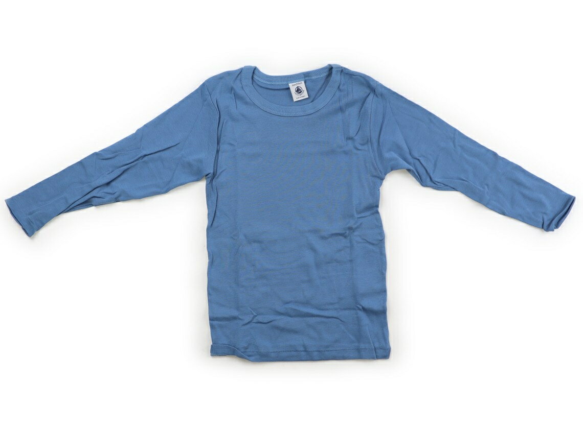 プチバトー PETIT BATEAU Tシャツ・カットソー 110 男の子 ライトブルー 子供服 ベビー服 キッズ アウトレット ユーズド 【中古】キッズ・ベビー・マタニティ