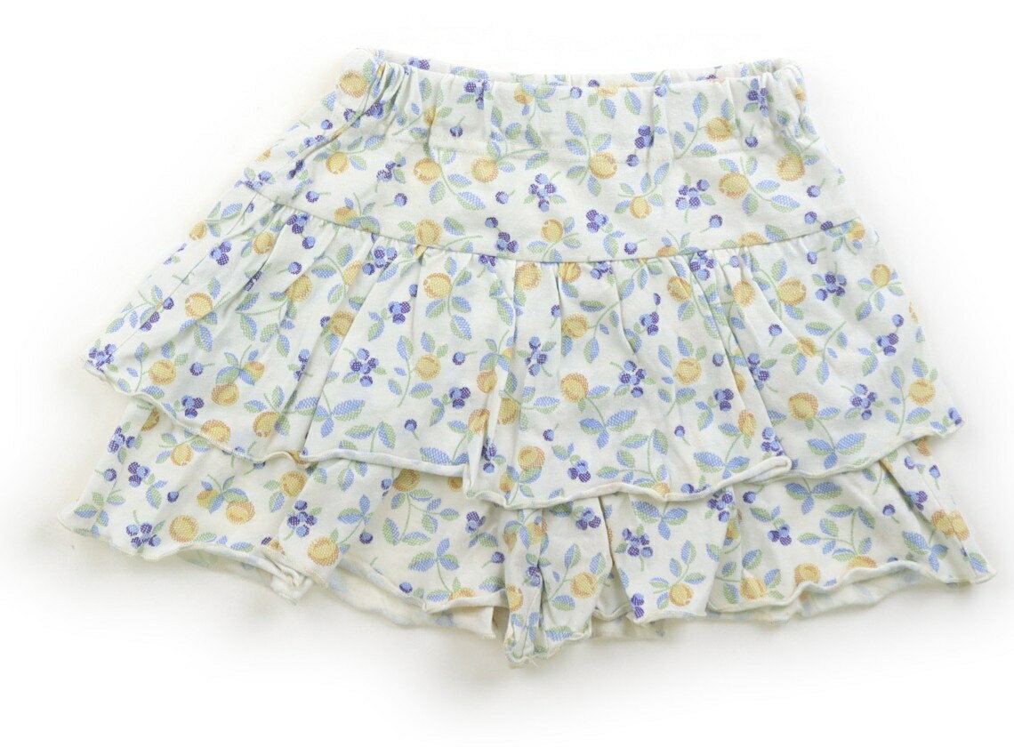 Culottes - アプレレクール apres les cours キュロット 100 女の子 アイボリー、ブルー、レモン柄 子供服 ベビー服 キッズ アウトレット ユーズド 【中古】キッズ・ベビー・マタニティ