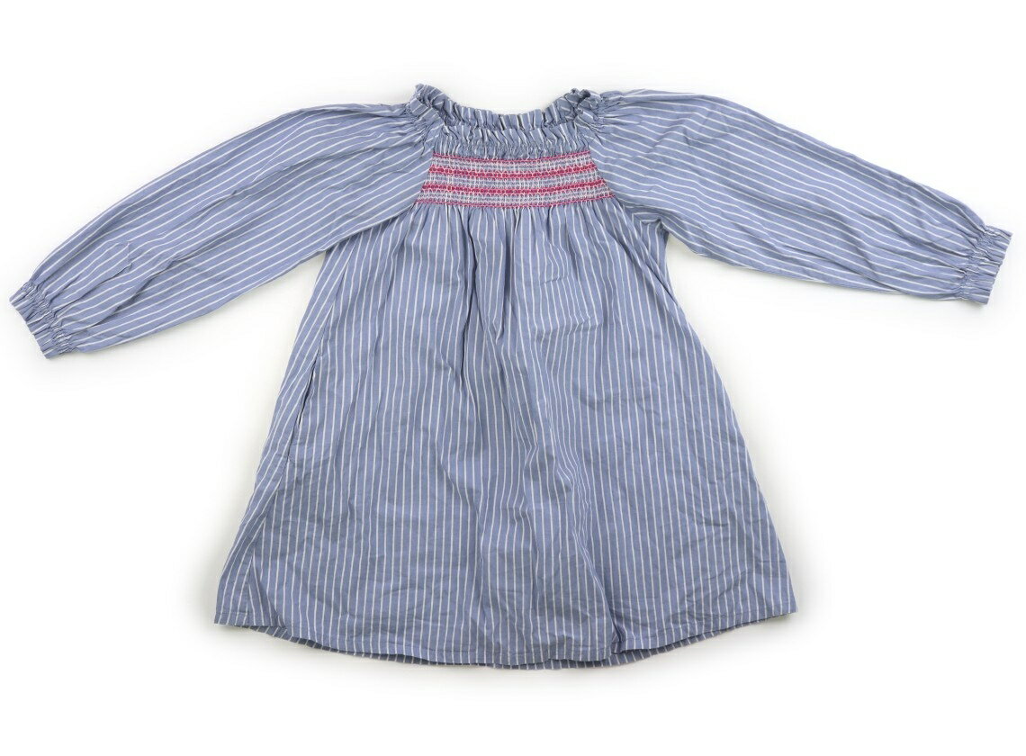 Rakuten - ノイユ Noeil ワンピース 120 女の子 ブルー・ホワイト 子供服 ベビー服 キッズ アウトレット ユーズド 【中古】キッズ・ベビー・マタニティ