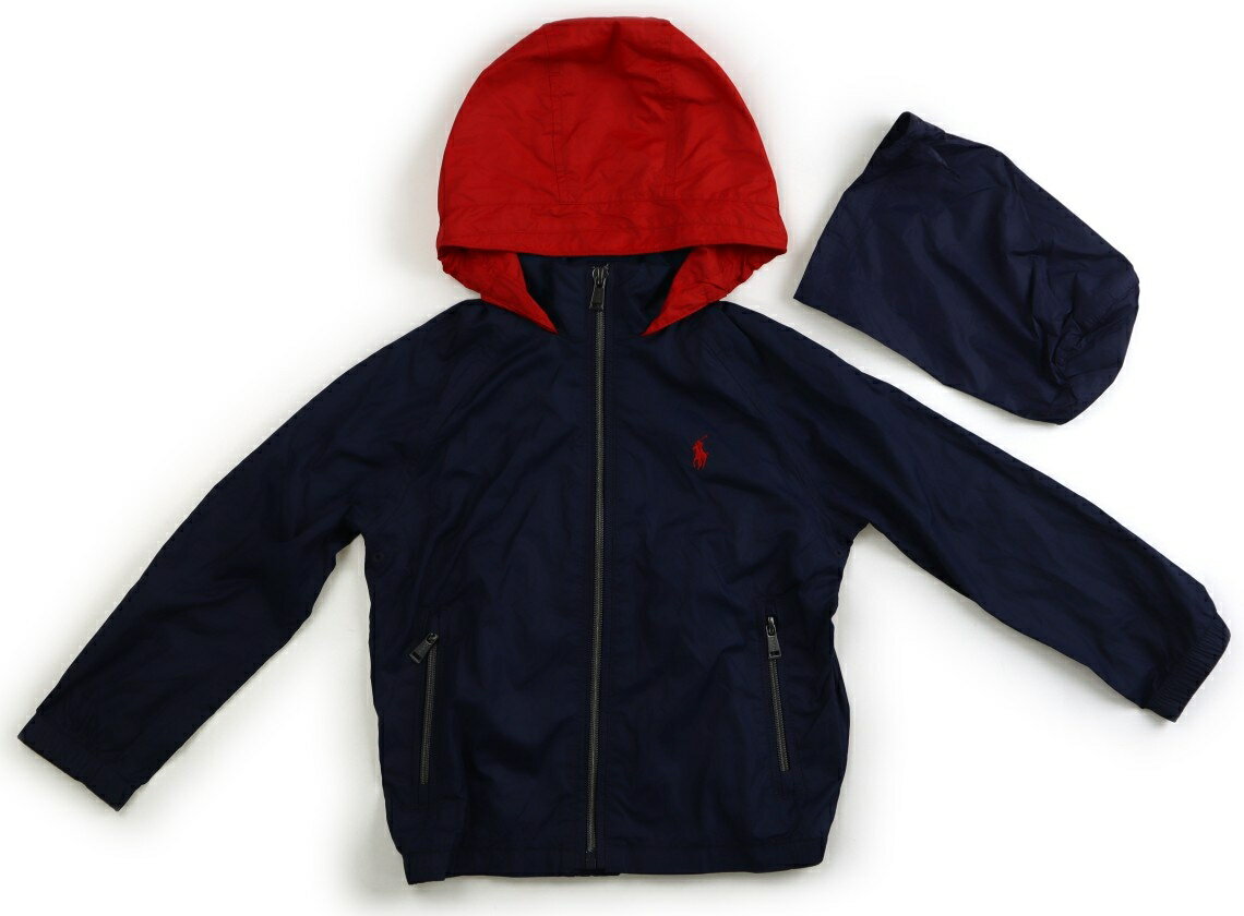 ポロラルフローレン POLO RALPH LAUREN ブルゾン・Gジャン 110 男の子 ネイビーレッド 子供服 ベビー服 キッズ アウトレット ユーズド 【中古】キッズ・ベビー・マタニティ