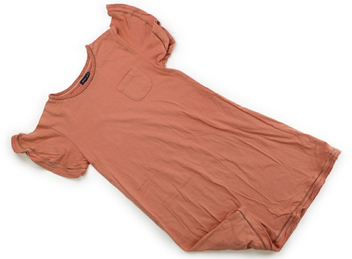 ビームス BEAMS ワンピース 140 女の子 オレンジブラウン系 子供服 ベビー服 キッズ アウトレット ユーズド 【中古】キッズ・ベビー・マタニティ