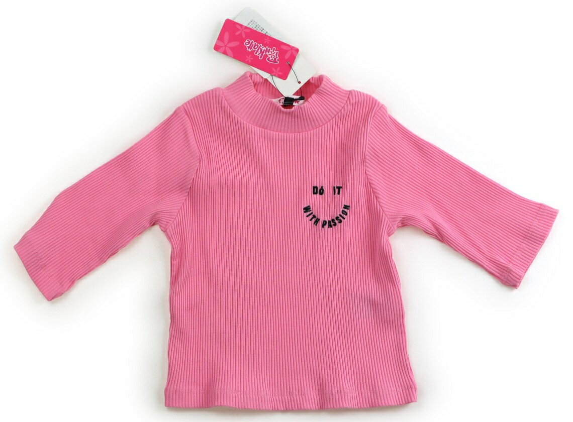 ピンクラテ PINK-latte Tシャツ・カットソー 130 女の子 ピンク 子供服 ベビー服 キ ...