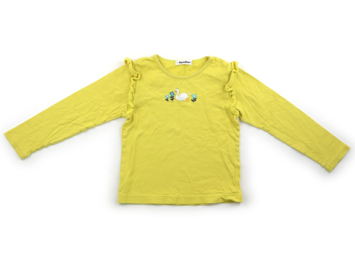 Rakuten - ファミリア familiar Tシャツ・カットソー 120 女の子 黄色 子供服 ベビー服 キッズ アウトレット ユーズド 【中古】キッズ・ベビー・マタニティ