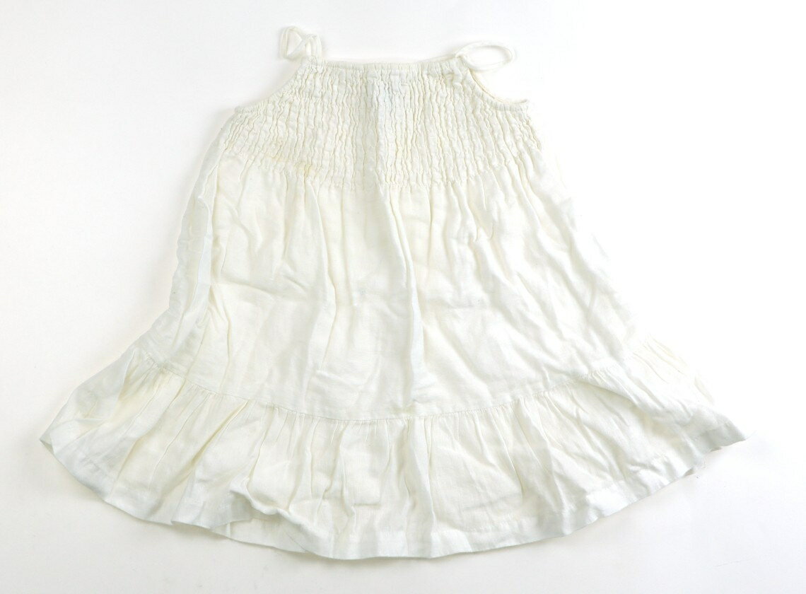 Dresses - ザラ ZARA ワンピース 95 女の子 白 子供服 ベビー服 キッズ アウトレット ユーズド 【中古】キッズ・ベビー・マタニティ