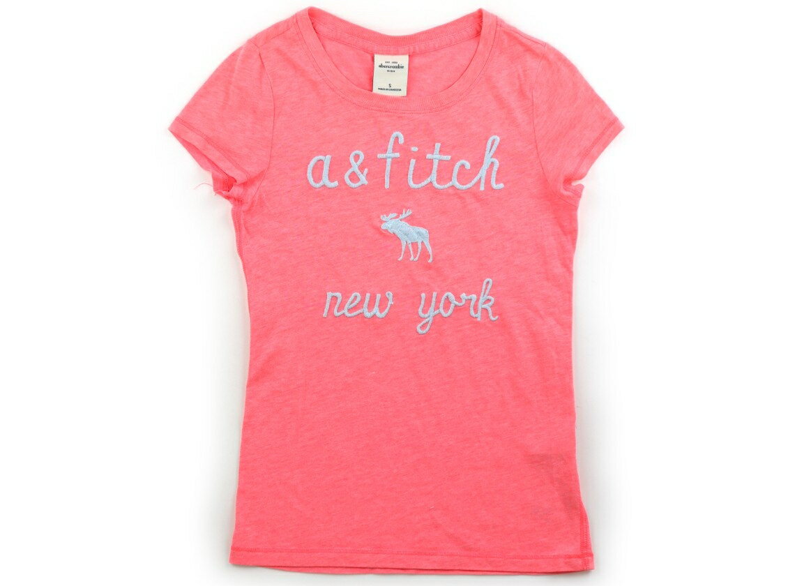 アバクロ Abercrombie Tシャツ・カットソー 140 女の子 霜降り蛍光ピンク 子供服 ベビー服 キッズ アウトレット ユーズド 【中古】キッズ・ベビー・マタニティ