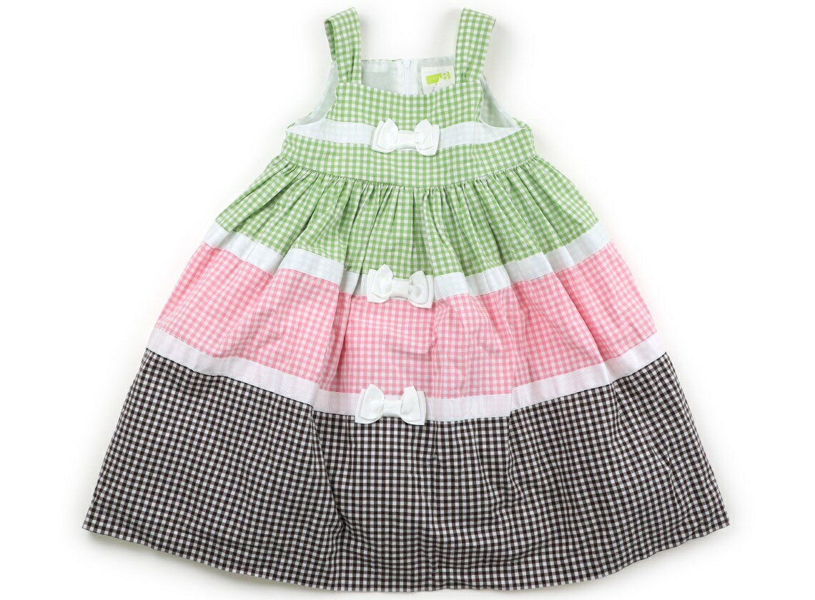 Rakuten - クレイジー8 Crazy 8 ワンピース 110 女の子 白・黄緑・ピンク・黒・チェック柄 子供服 ベビー服 キッズ アウトレット ユーズド 【中古】キッズ・ベビー・マタニティ
