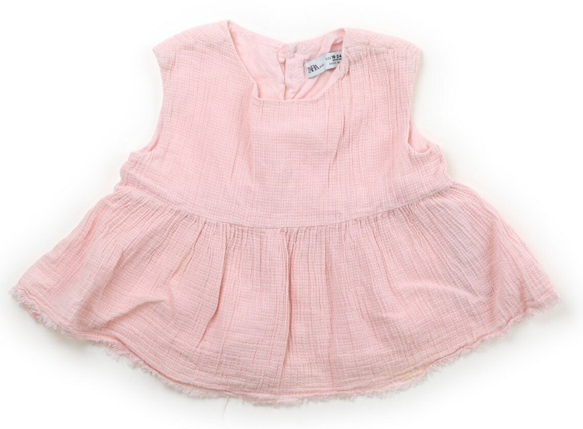 ザラ ZARA チュニック 90 女の子 ピンク 子供服 ベビー服 キッズ アウトレット ユーズド 【中古】キッズ・ベビー・マタニティ