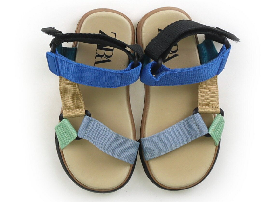 Other - ザラ ZARA サンダル 靴15cm〜 女の子 青・ベージュ・ミントグリーン・水色 子供服 ベビー服 キッズ アウトレット ユーズド 【中古】キッズ・ベビー・マタニティ