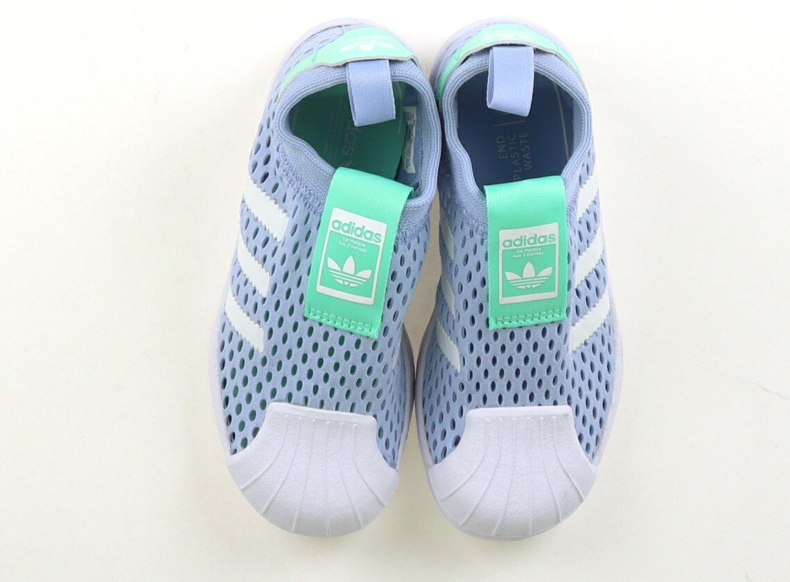 ADIDAS - アディダス Adidas スニーカー 靴17cm〜 女の子 パステルカラー・白 子供服 ベビー服 キッズ アウトレット ユーズド 【中古】キッズ・ベビー・マタニティ