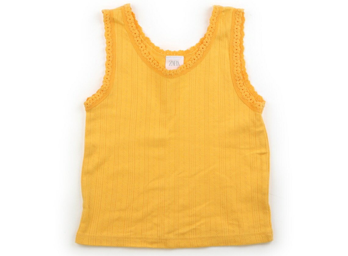 자라 ZARA 탱크 탑 캐미솔 120 소녀 오렌지 계 아동복 아기 옷 키즈 아울렛 유즈드 [중고] 키즈 아기 출산