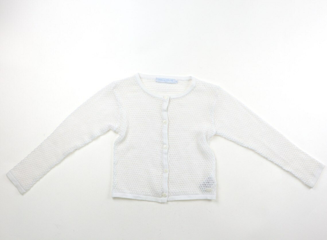 Cardigans - タルティーヌエショコラ Tartine et Chocolat カーディガン 120 女の子 白 子供服 ベビー服 キッズ アウトレット ユーズド 【中古】キッズ・ベビー・マタニティ