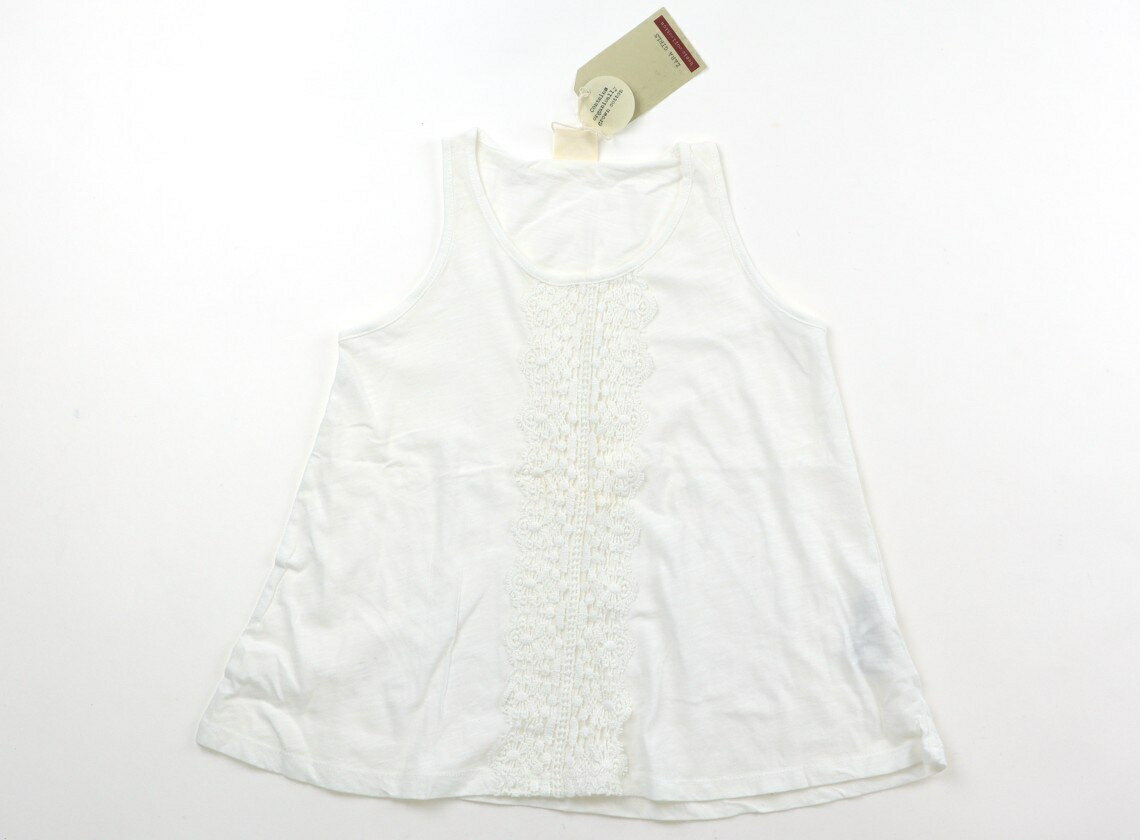 ZARA Tank Top/Camisole, Size 110, Girls, Off-White, Children's Clothing, Baby Clothes, Kids, Outlet, Used [Pre-owned] Kids, Baby, Maternity
