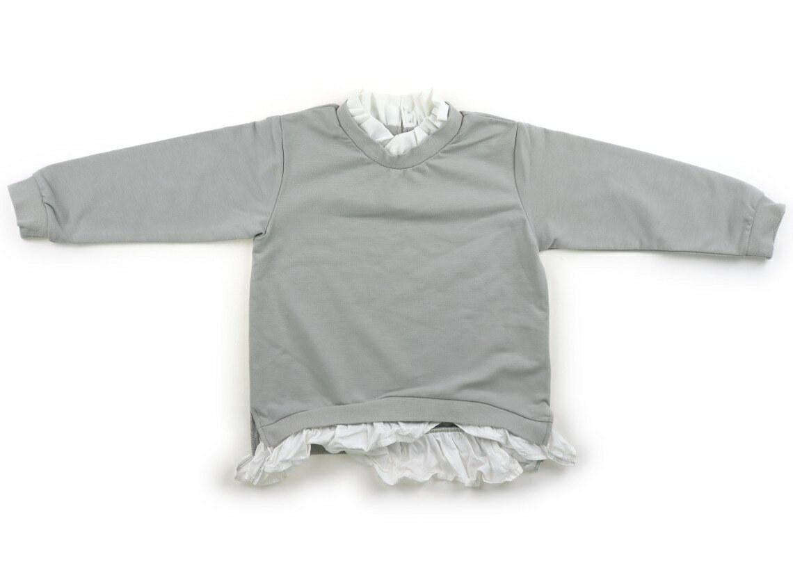 Other - プティマイン petit main トレーナー・プルオーバー 110 女の子 ミントグレー 子供服 ベビー服 キッズ アウトレット ユーズド 【中古】キッズ・ベビー・マタニティ