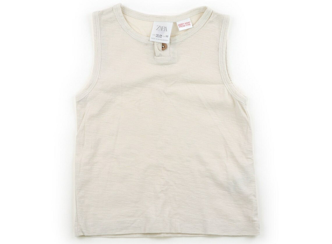 ZARA Tank Top/Camisole, Size 90, Girls, Heather Ivory, Children's Clothing, Baby Clothes, Kids, Outlet, Used [Pre-owned] Kids, Baby, Maternity