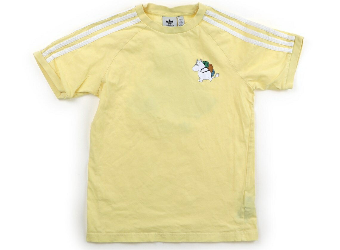 アディダス Adidas Tシャツ・カットソー 150 女の子 イエロー・スヌーピー柄 子供服 ベビー服 キッズ アウトレット ユーズド 【中古】キッズ・ベビー・マタニティ