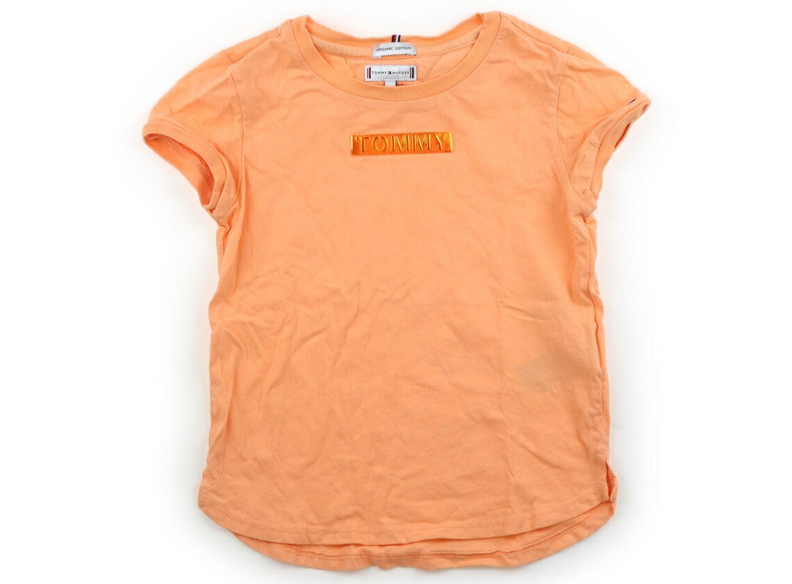 Rakuten - トミーヒルフィガー Tommy Hilfiger Tシャツ・カットソー 110 女の子 蛍光オレンジ 子供服 ベビー服 キッズ アウトレット ユーズド 【中古】キッズ・ベビー・マタニティ