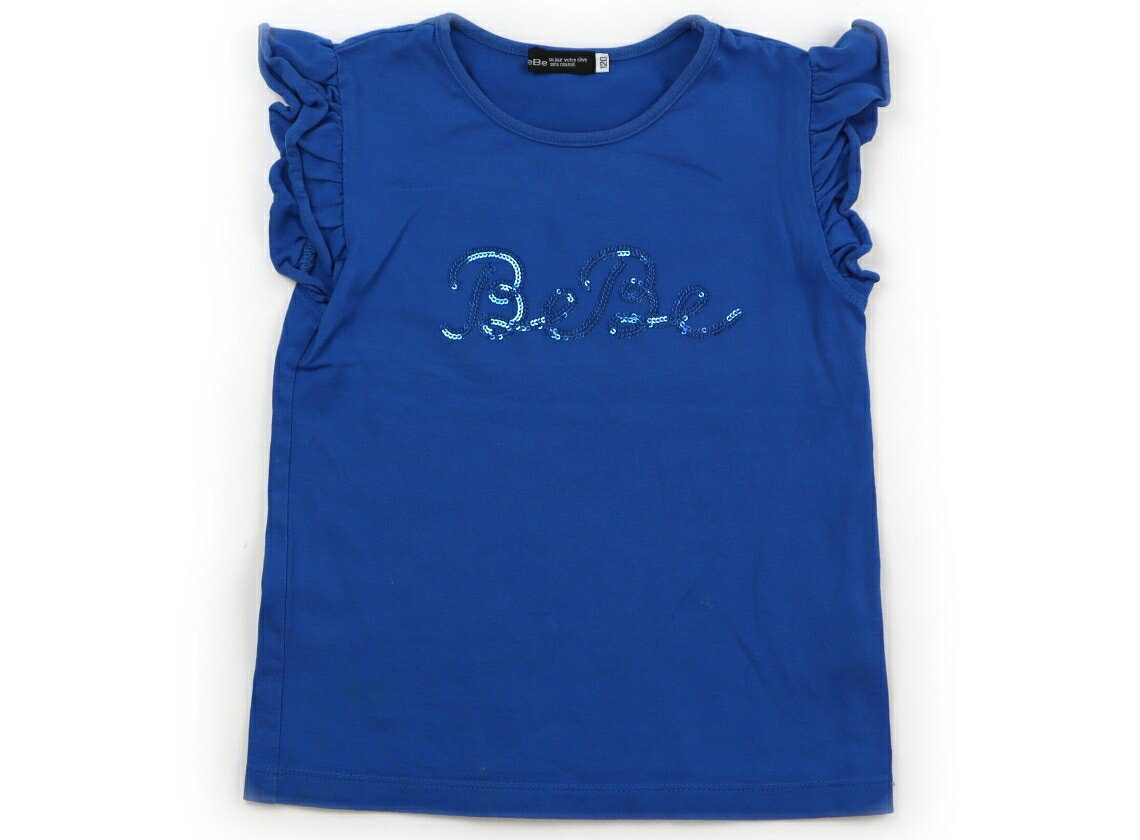 べべ BeBe Tシャツ・カットソー 120 女の子 ブルー 子供服 ベビー服 キッズ アウトレット ユーズド 【中古】キッズ・ベビー・マタニティ