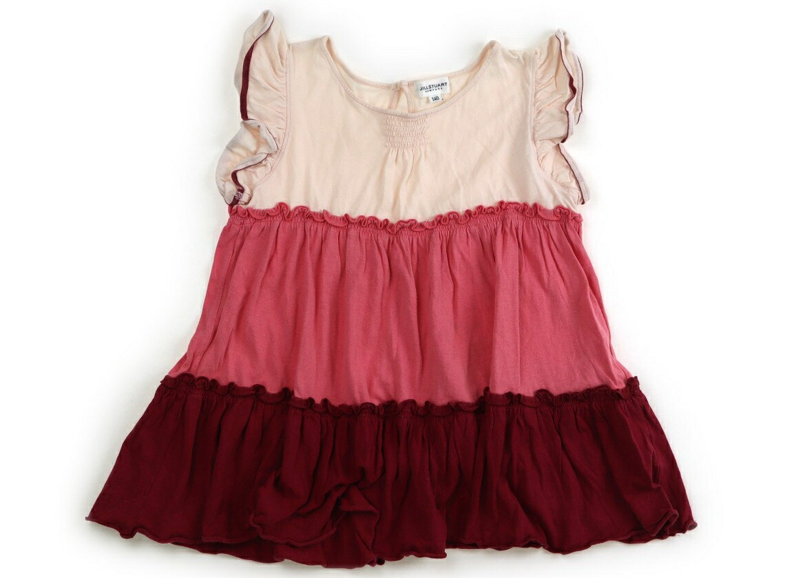 Rakuten - ジルスチュアート JILL STUART チュニック 140 女の子 ピンク系濃淡・ボルドー 子供服 ベビー服 キッズ アウトレット ユーズド 【中古】キッズ・ベビー・マタニティ