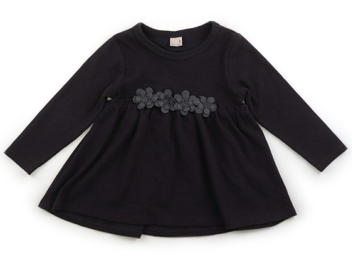 Rakuten - プティマイン petit main チュニック 100 女の子 チャコール・フラワー 子供服 ベビー服 キッズ アウトレット ユーズド 【中古】キッズ・ベビー・マタニティ