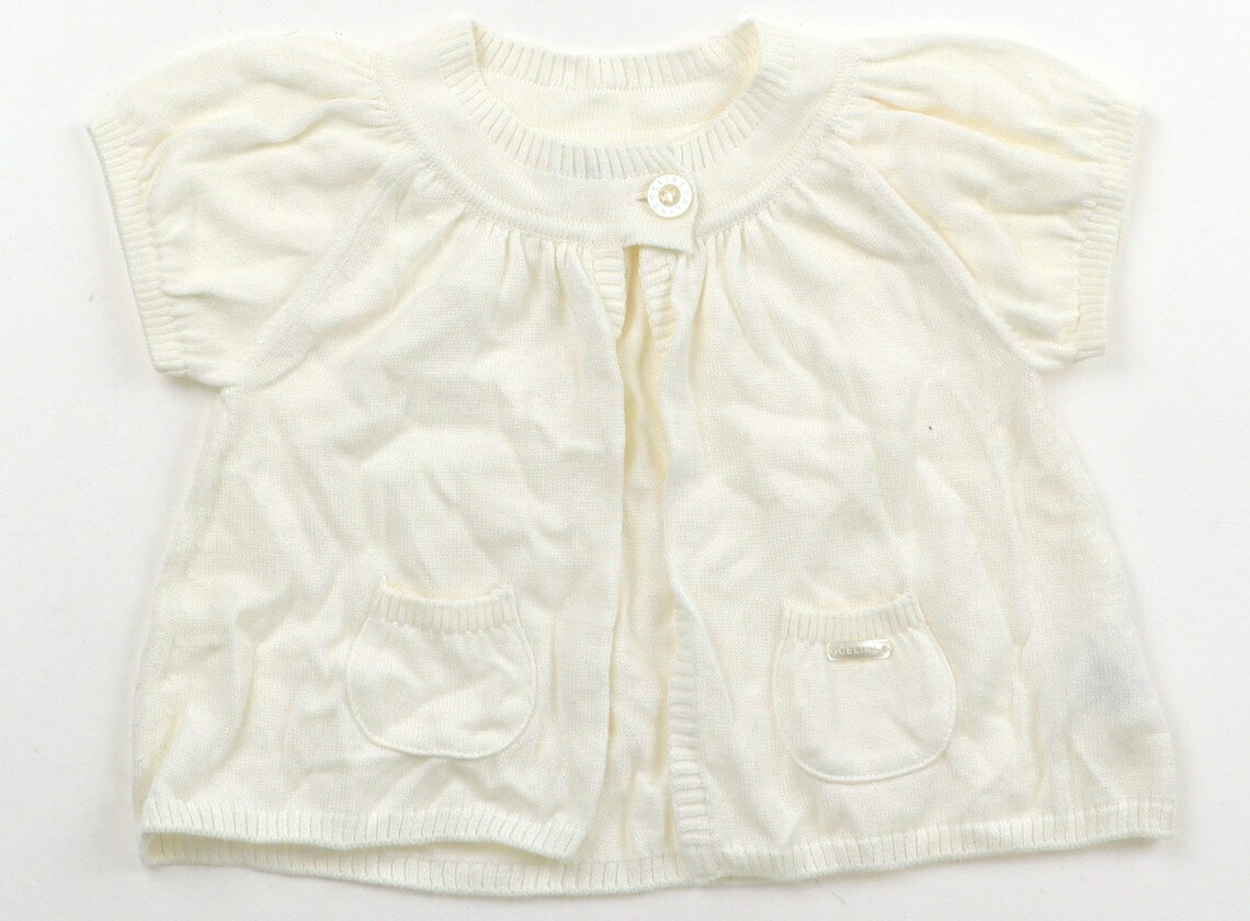 セリーヌ CELINE カーディガン 90 女の子 アイボリー 子供服 ベビー服 キッズ アウトレット ユーズド 【中古】キッズ・ベビー・マタニティ
