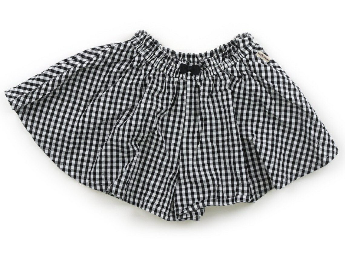 Culottes - ホットビスケッツ Hot Biscuits キュロット 90 女の子 ブラックギンガムチェック 子供服 ベビー服 キッズ アウトレット ユーズド 【中古】キッズ・ベビー・マタニティ