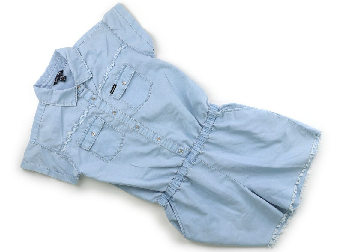 Rakuten - カルバンクライン Calvin Klein コンビネゾン 150 女の子 ライトブルー 子供服 ベビー服 キッズ アウトレット ユーズド 【中古】キッズ・ベビー・マタニティ
