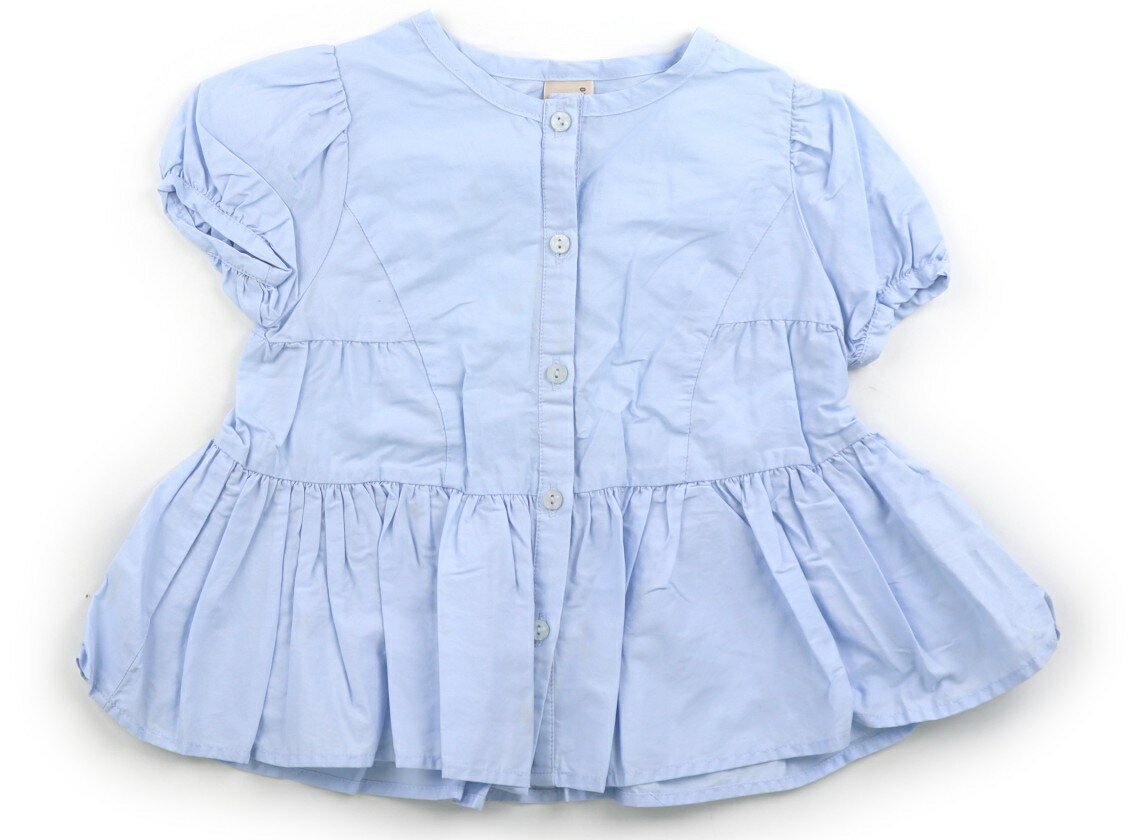 Rakuten - プティマイン petit main チュニック 90 女の子 ライトブルー 子供服 ベビー服 キッズ アウトレット ユーズド 【中古】キッズ・ベビー・マタニティ