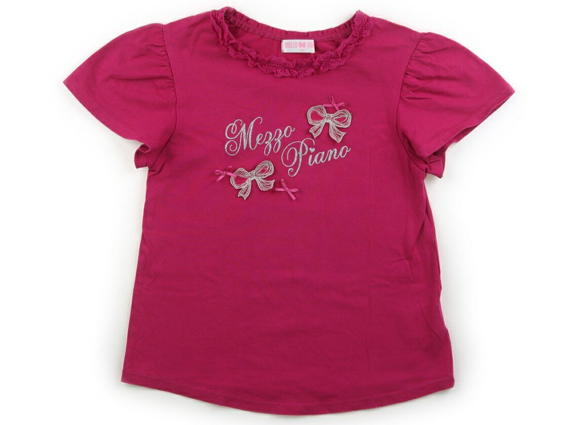 　ブランド 　mezzo piano(メゾピアノ) 　カテゴリー 　Tシャツ・カットソー 　サイズ 　140サイズ 　色 　マゼンタ 　状態 　★★★ 　記名 　なし 　ジャンル 　Girl 毛羽立ち・洗いざらし感があります。 ＊【状態】【サイズ】に関しての詳しい説明はこちら