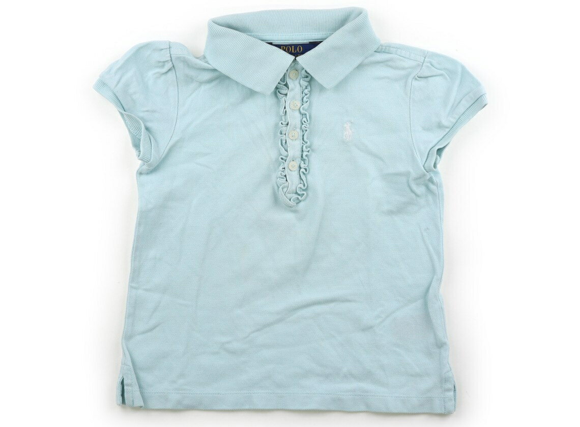 ポロラルフローレン POLO RALPH LAUREN ポロシャツ 120 女の子 ライトブルー 子供服 ベビー服 キッズ アウトレット ユーズド 【中古】キッズ・ベビー・マタニティ