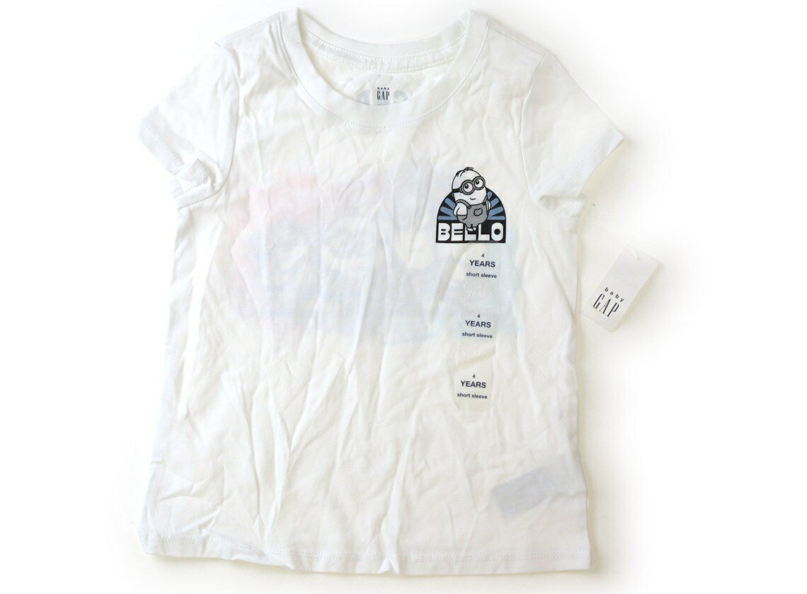 ギャップ GAP Tシャツ カットソー 100 男の子 白 子供服 ベビー服 キッズ アウトレット ユーズド 【中古】キッズ ベビー マタニティ