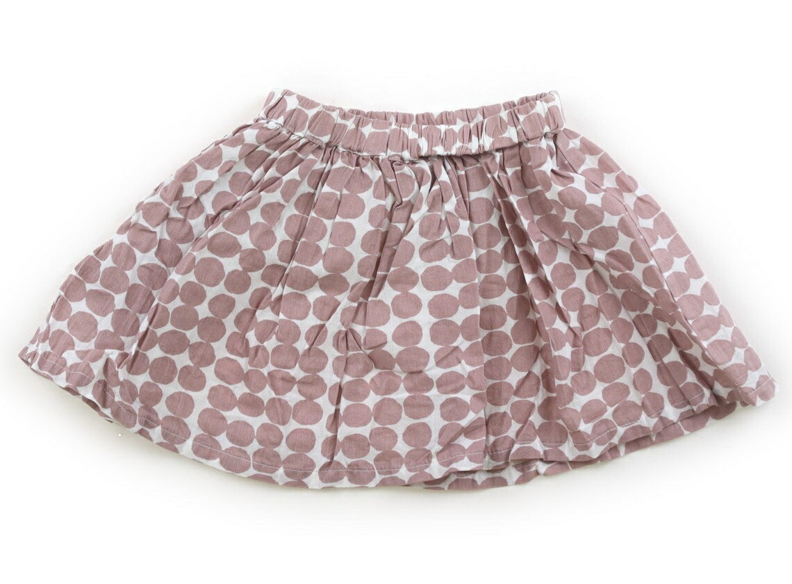 ダッドウェイ DADWAY スカート 90 女の子 くすみピンクサークル柄 子供服 ベビー服 キッズ アウトレット ユーズド 【中古】キッズ・ベビー・マタニティ