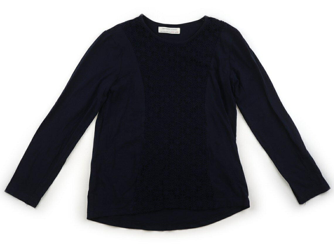 Rakuten - ザラ ZARA Tシャツ・カットソー 140 女の子 ネイビー・レース 子供服 ベビー服 キッズ アウトレット ユーズド 【中古】キッズ・ベビー・マタニティ