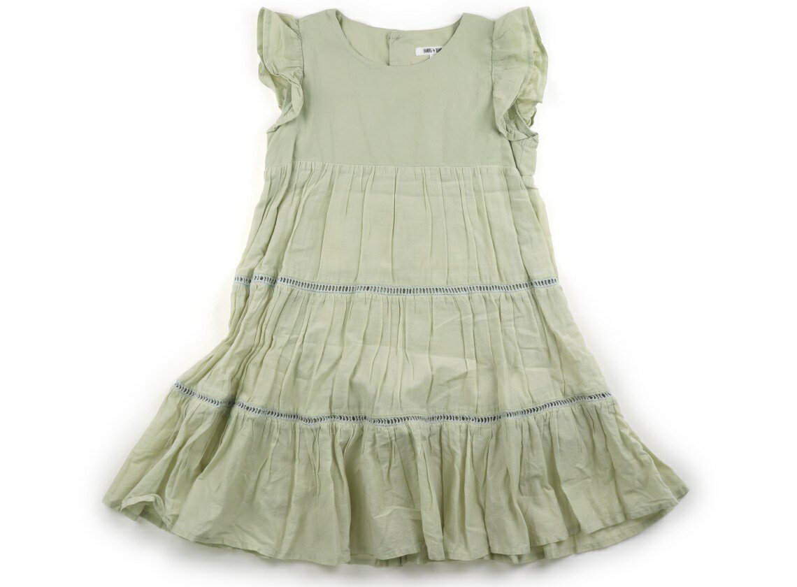 ビーミングバイビームス B:MING by BEAMS ワンピース 110 女の子 薄黄緑 子供服 ベビー服 キッズ アウトレット ユーズド 【中古】キッズ・ベビー・マタニティ