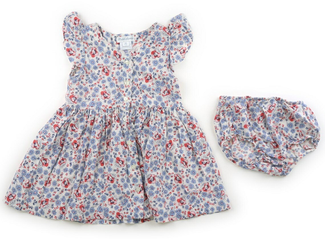 Rakuten - ラルフローレン Ralph Lauren ワンピース 80 女の子 白、水色、赤 子供服 ベビー服 キッズ アウトレット ユーズド 【中古】キッズ・ベビー・マタニティ