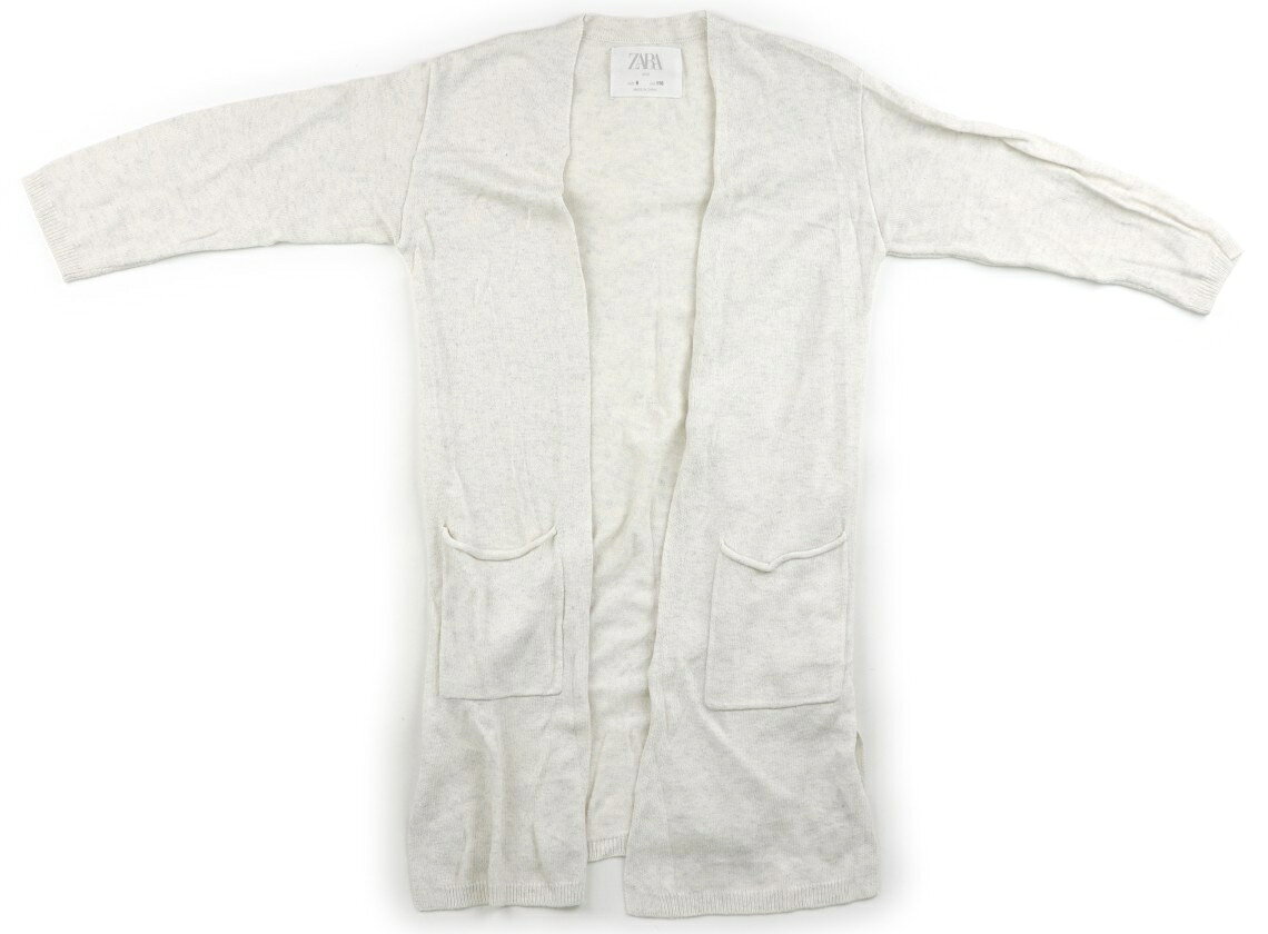 ザラ ZARA カーディガン 110 女の子 薄いグレー 子供服 ベビー服 キッズ アウトレ...