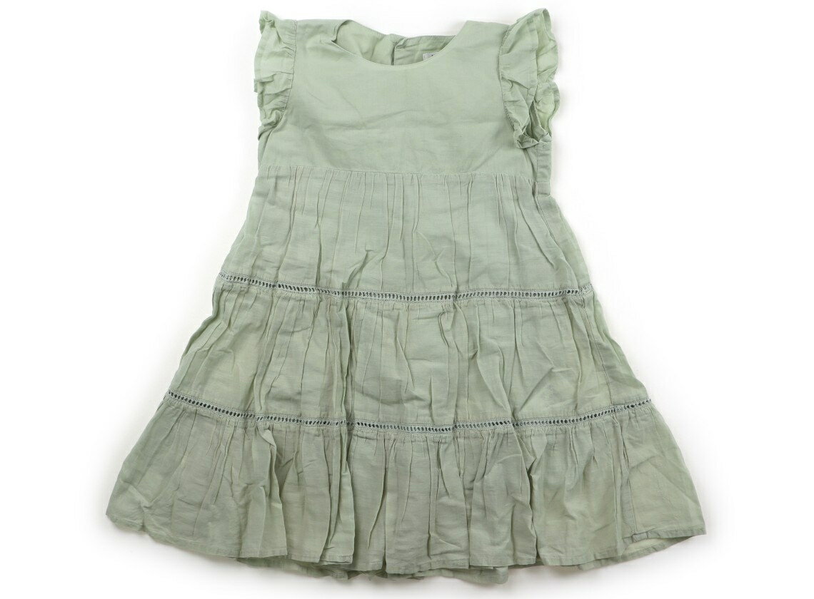 ビーミングバイビームス B:MING by BEAMS ワンピース 110 女の子 セージグリーン 子供服 ベビー服 キッズ アウトレット ユーズド 【中古】キッズ・ベビー・マタニティ