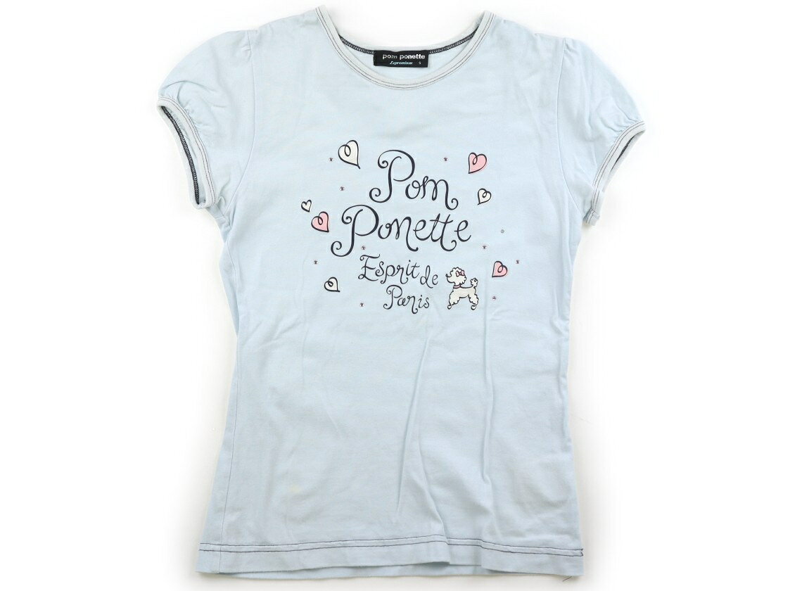 　ブランド 　pom ponette(ポンポネット) 　カテゴリー 　Tシャツ・カットソー 　サイズ 　140サイズ 　色 　ライトブルー 　状態 　★★★ 　記名 　なし 　ジャンル 　Girl 薄いシミがいくつか見られ、全体に色あせ・毛羽立ちがあります。 ＊【状態】【サイズ】に関しての詳しい説明はこちら