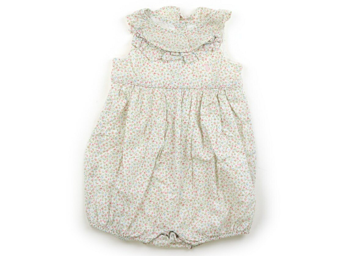 Coverall - ラルフローレン Ralph Lauren カバーオール 70 女の子 アイボリー・総柄 子供服 ベビー服 キッズ アウトレット ユーズド 【中古】キッズ・ベビー・マタニティ