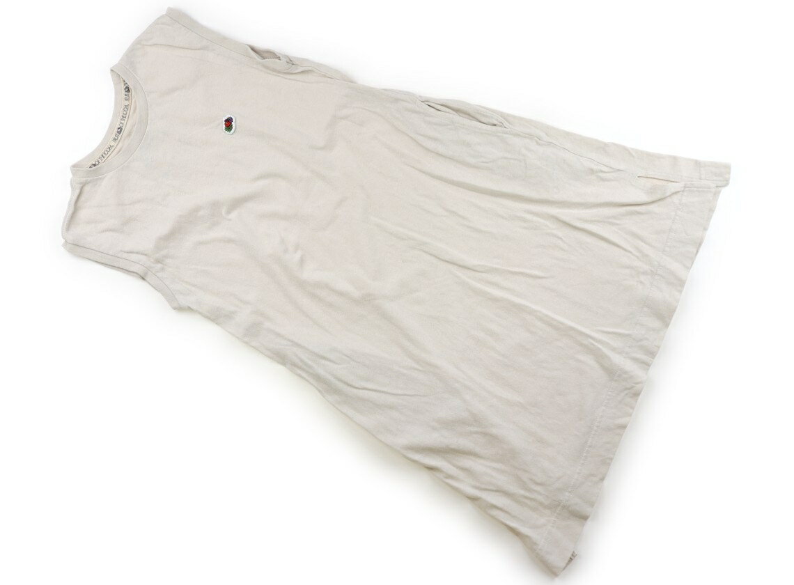 ビームス BEAMS ワンピース 120 女の子 ベージュ 子供服 ベビー服 キッズ アウトレット ユーズド 【中古】キッズ・ベビー・マタニティ
