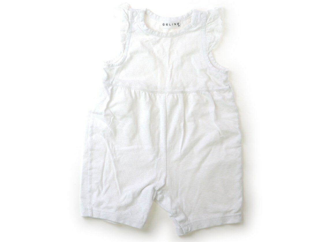 セリーヌ CELINE カバーオール 80 女の子 オフ・ジャカード 子供服 ベビー服 キッズ アウトレット ユーズド 【中古】キッズ・ベビー・マタニティ
