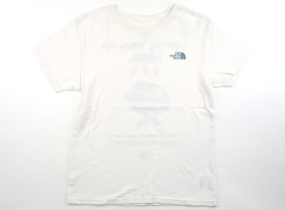 ノースフェイス The North Face Tシャツ・カットソー 150 男の子 白 子供服 ベビー服 キッズ アウトレット ユーズド 【中古】キッズ・ベビー・マタニティ