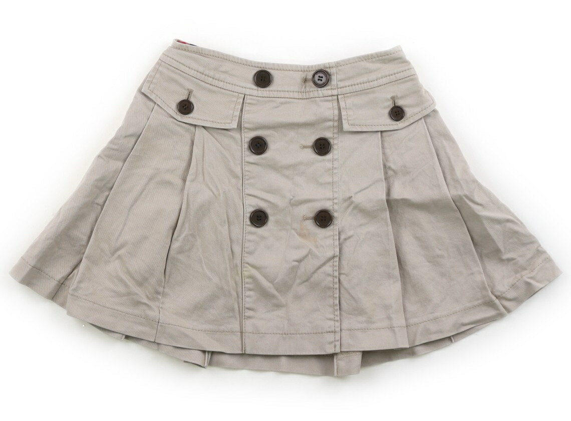 バーバリー BURBERRY スカート 110 女の子 グレージュ 子供服 ベビー服 キッズ アウトレット ユーズド 【中古】キッズ・ベビー・マタニティ