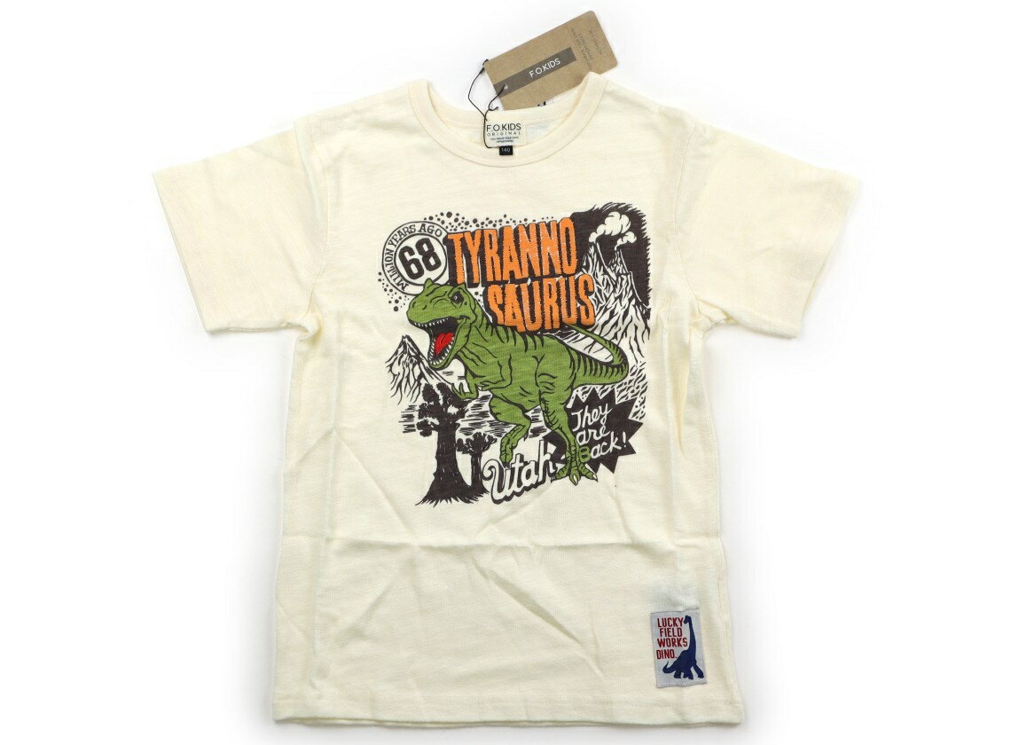 Rakuten - FOキッズ F.O.KIDS Tシャツ・カットソー 140 男の子 オフホワイト 子供服 ベビー服 キッズ アウトレット ユーズド 【中古】キッズ・ベビー・マタニティ