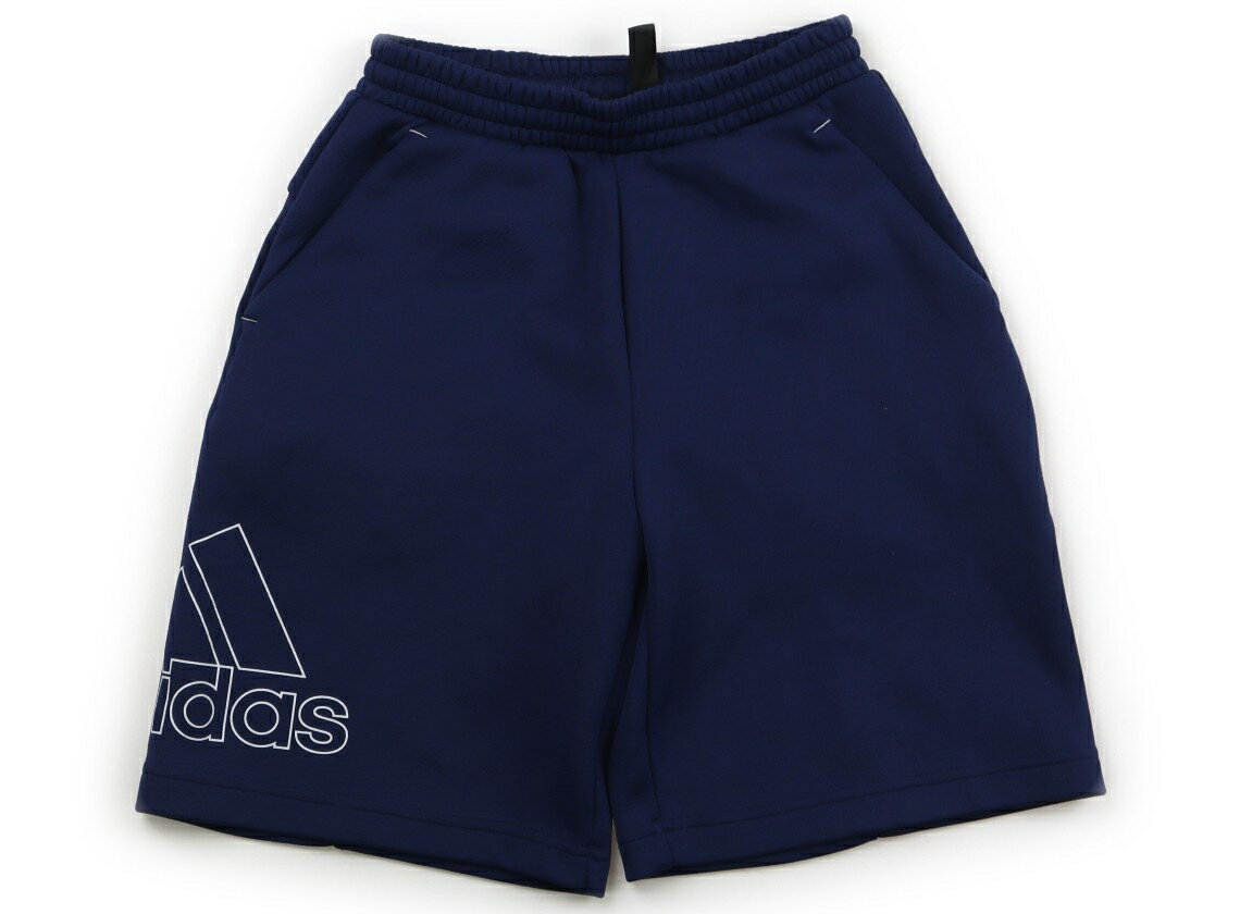 アディダス Adidas ショートパンツ 130 女の子 ブルー 子供服 ベビー服 キッズ アウトレット ユーズド 【中古】キッズ・ベビー・マタニティ