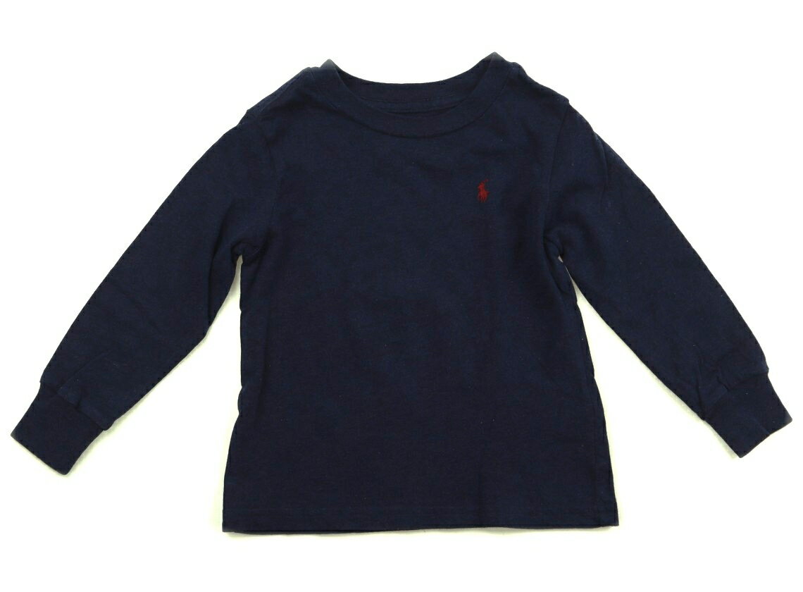 ポロラルフローレン POLO RALPH LAUREN Tシャツ・カットソー 90 男の子 ネイビー 子供服 ベビー服 キッズ アウトレット ユーズド 【中古】キッズ・ベビー・マタニティ