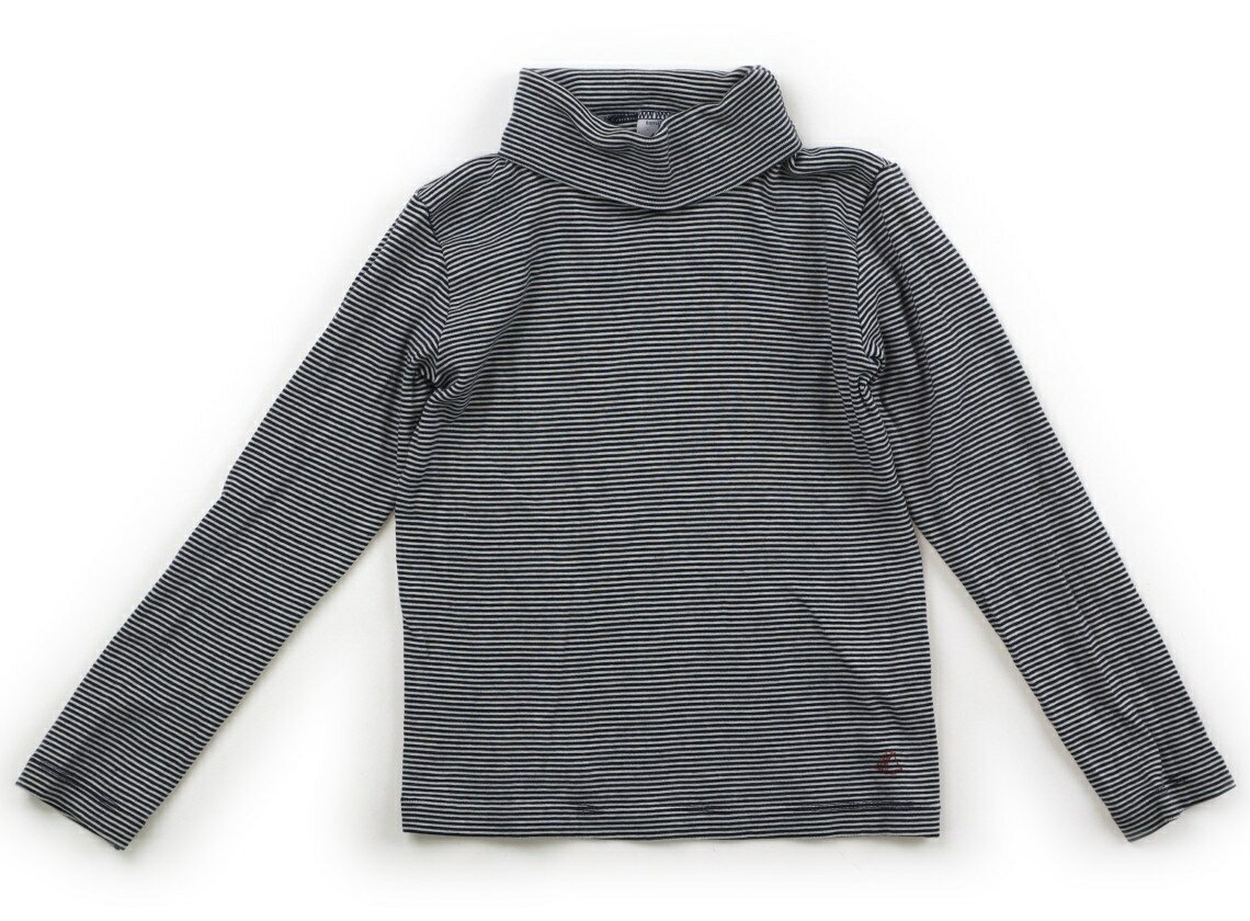 プチバトー PETIT BATEAU Tシャツ・カットソー 110 男の子 ネイビー・ボーダー 子供服 ベビー服 キッズ アウトレット ユーズド 【中古】キッズ・ベビー・マタニティ