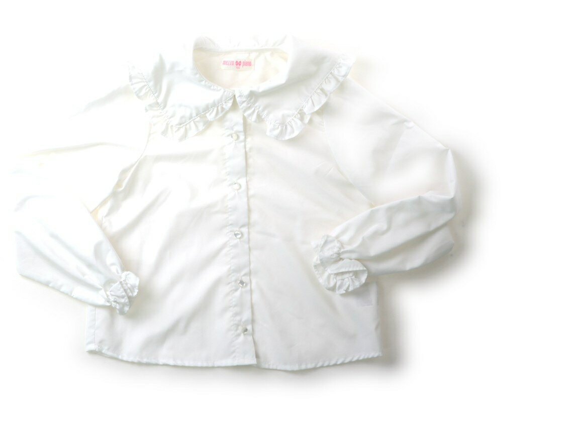 メゾピアノ mezzo piano シャツ・ブラウス 130 女の子 オフ 子供服 ベビー服 キッズ アウトレット ユーズド 【中古】キッズ・ベビー・マタニティ